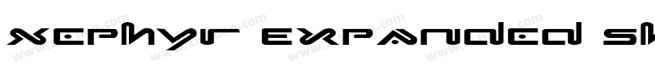 Xephyr Expanded Shadow Italic字体转换